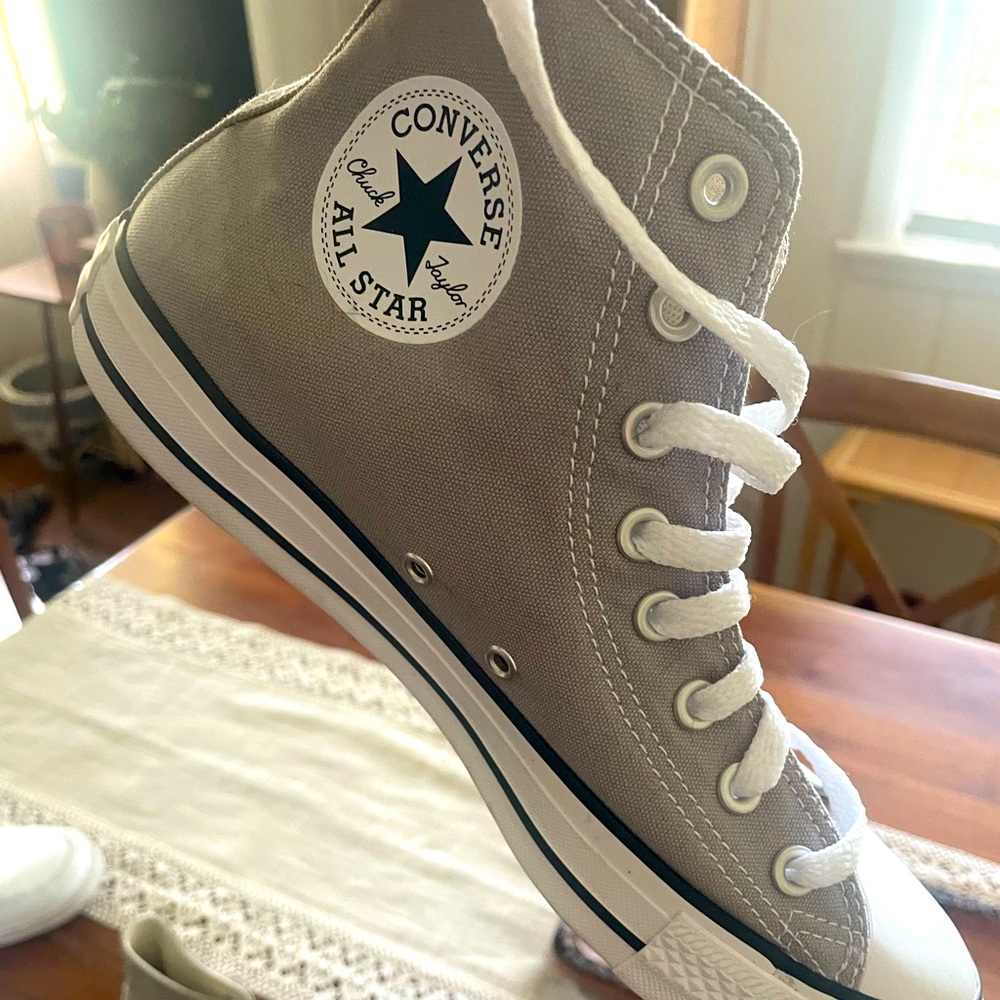 Brand new high top converse